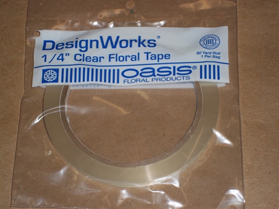 Adhesives, Glues, and Tapes - OASIS WATERPROOF TAPE CLEAR 1/4 #