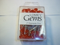 2" LOMEY GEMS DIAMANTE RED CORSAGE PINS 100/BOX 