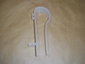 PEW CLIP WHITE EACH (WITHOUT FOAM) 